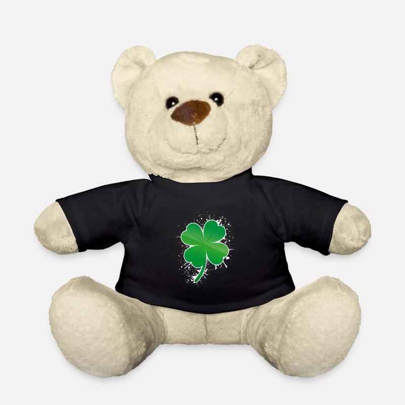 Kleeblatt Geschenkidee - Teddy - Schwarz