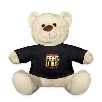Krav Maga - Teddy - Schwarz - Vorne