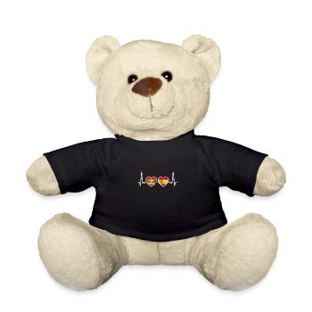 Grenade Espagne Vintage Heartbeat Flag Grenader - Nounours - noir - Devant