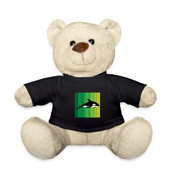Turque Orca baleine d’épée animal océan cadeau - Nounours - noir - Devant
