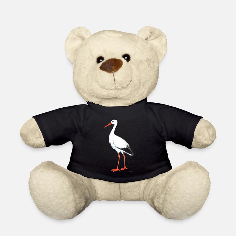 cigogne - Nounours - noir
