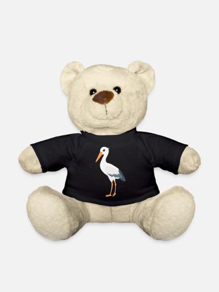 cigogne - Nounours - noir