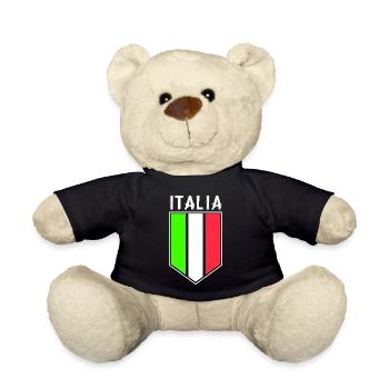 Italia Jersey Football - Teddy Bear - black - Front