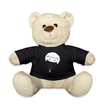 Parachute ascensionnel Parapente - Nounours - noir - Devant