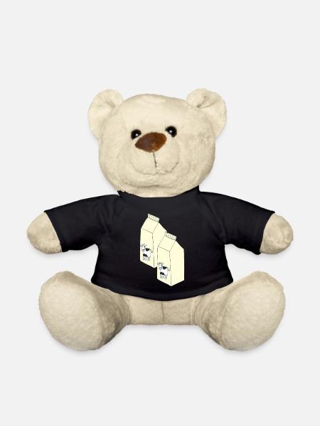 tetrapack milch - Teddy - Schwarz
