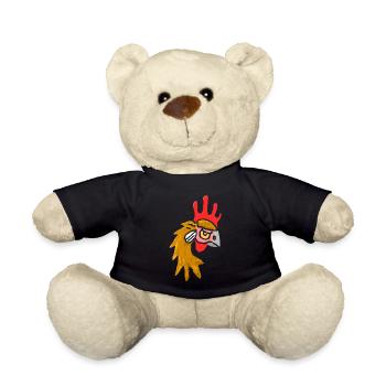 Chicken - Teddy Bear - black - Front