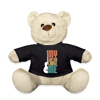 Gitarre Kinder bunt - Teddy - Schwarz - Vorne