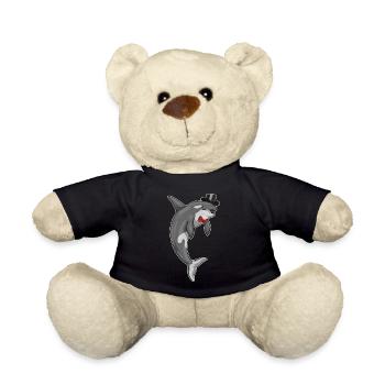 Mariage à cylindre supérieur du marié d’épaulard - Nounours - noir - Devant