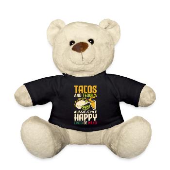 Tacos and tequila Aussie-style Happy Cinco de Mayo - Teddy - Schwarz - Vorne
