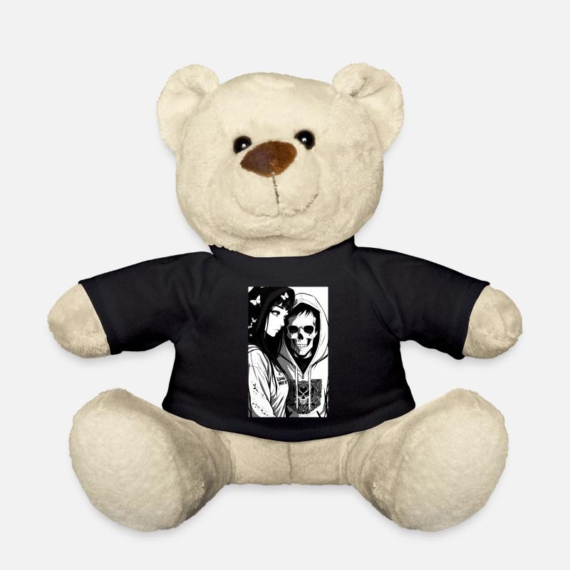 OEUVRE Love Eyes Couple - Nounours - noir