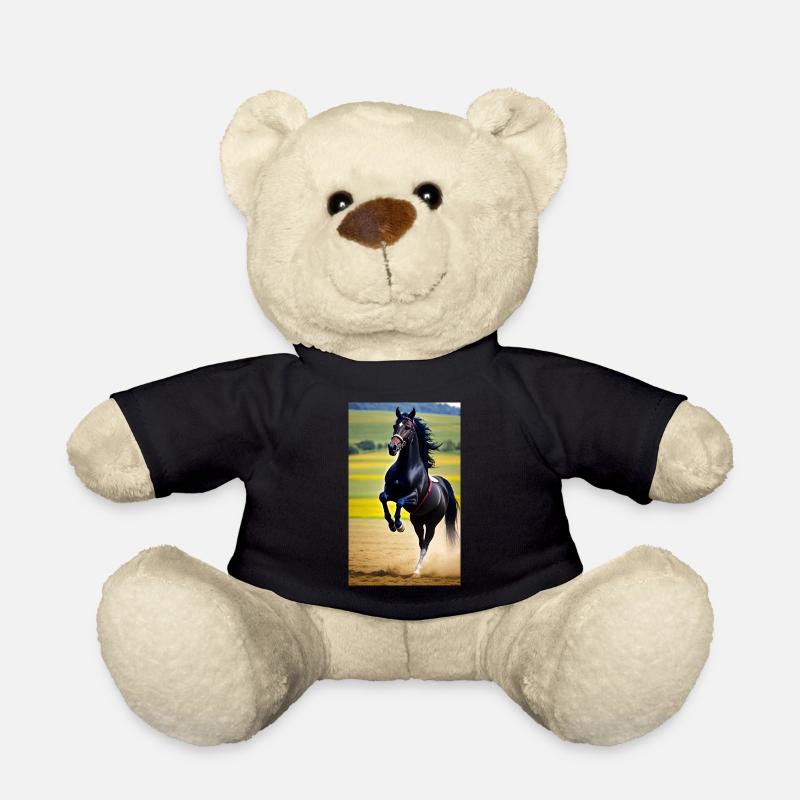 Pferd | reiten | Tier | Reittier | Bunt - Teddy - Schwarz
