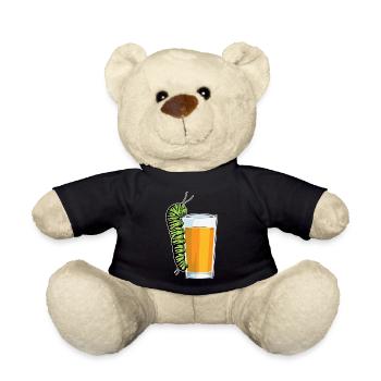 Raupe Saft - Teddy - Schwarz - Vorne