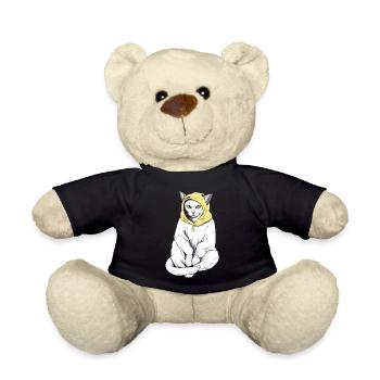 Kroki die Kapuzenkatze - Teddy - Schwarz - Vorne
