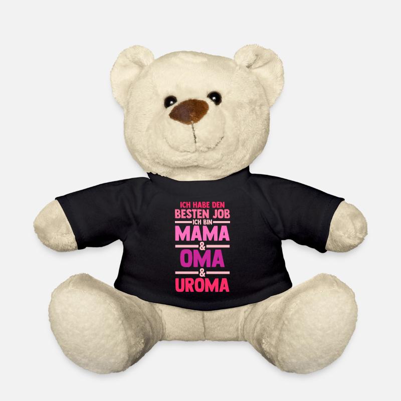 Mutter Mama Oma Uroma - Teddy - Schwarz