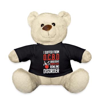 Bowlingkugel Sport Split Verein - Teddy - Schwarz - Vorne