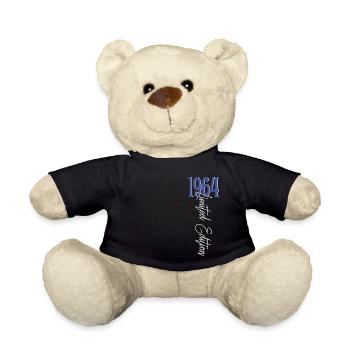 1964 Vintage anniversaire drôles dictons - Nounours - noir - Devant