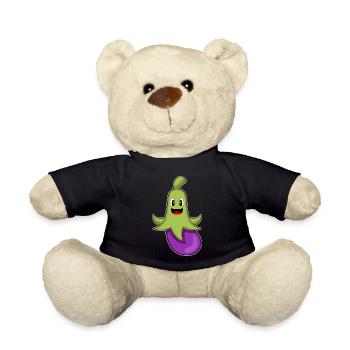Poulpe Aubergine - Nounours - noir - Devant