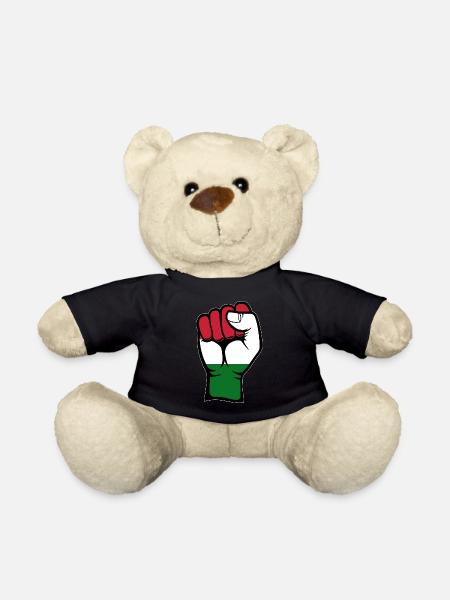 Ungarn Flagge Faust Hand - Teddy - Schwarz