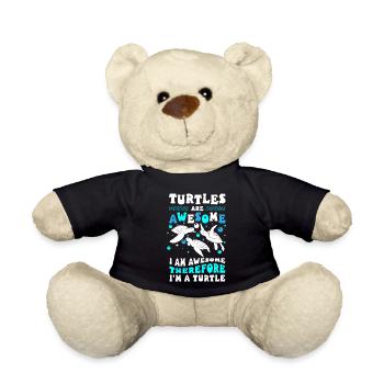Meer Tierschutz Süß - Teddy - Schwarz - Vorne