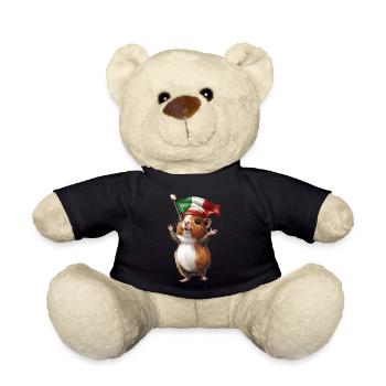 Meerschweinchen - Teddy - Schwarz - Vorne
