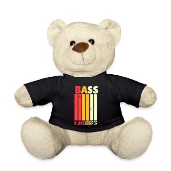 Chor: Bass Klangkörper für Musiker - Teddy - Schwarz - Vorne