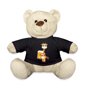 Giraffe Bier - Teddy - Schwarz - Vorne