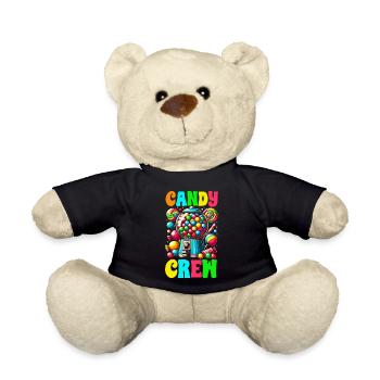 Candy Crew Decoration Candy Lover Sweet Tooth - Teddy Bear - black - Front