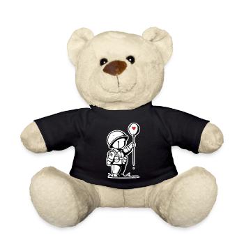 Liebevolle winzige Soldatenballon - Teddy - Schwarz - Vorne