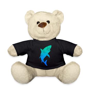 Requins Requins Enfants Colorés Garçons Garçons Shark - Nounours - noir - Devant