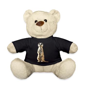 Meerkat Erdmännchen - Teddy - Schwarz - Vorne