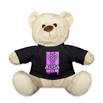Cadeau pour Alisa - Nounours - noir - Devant