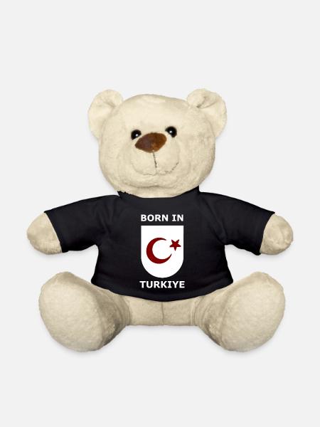Born in Türkiye Shield - Teddy - Schwarz