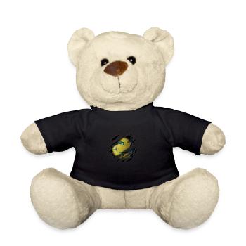 Le handball en moi - Nounours - noir - Devant