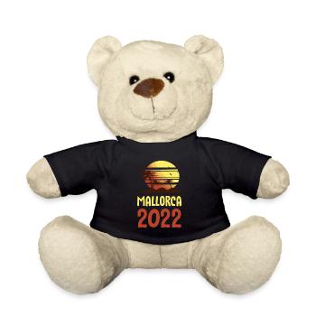 Majorque 2022 Palmiers - Nounours - noir - Devant