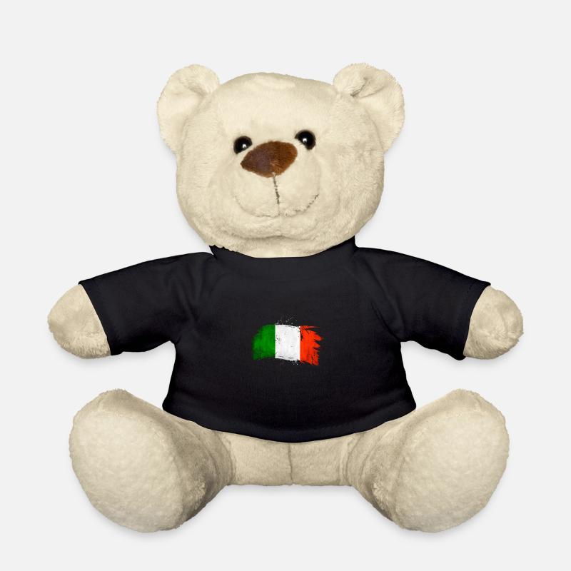 Le drapeau de l'Italie est un excellent cadeau pour tous les fans de l'informatique - Nounours - noir