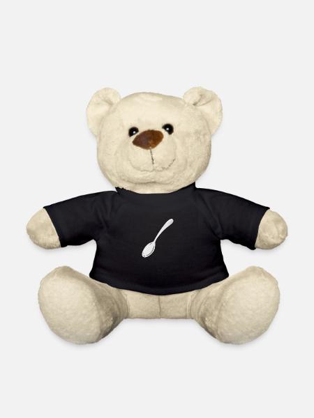 Cuillère - Nounours - noir