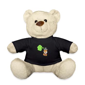 Graffiti Sprayer Spray Can Street Art Artist - Teddy Bear - black - Front
