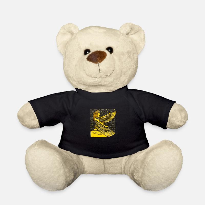 Hieroglyphen Isis Ägyptische Mythologie - Teddy - Schwarz