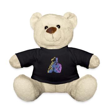 Service-Agent Offizier Detektiv - Teddy - Schwarz - Vorne