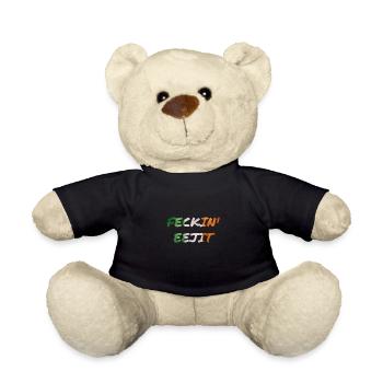 FECKIN EEJIT - Teddy Bear - black - Front
