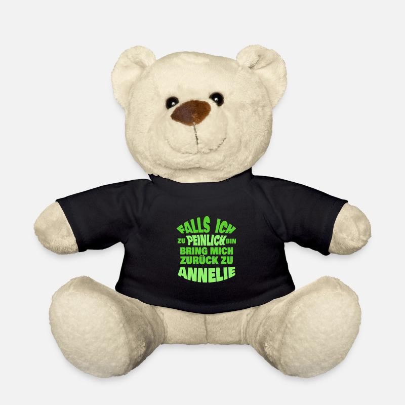 Annelie als Jungesellenabschied - Teddy - Schwarz