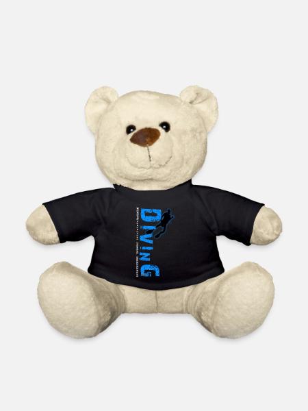 Diving - protects the reefs - Teddy - Schwarz