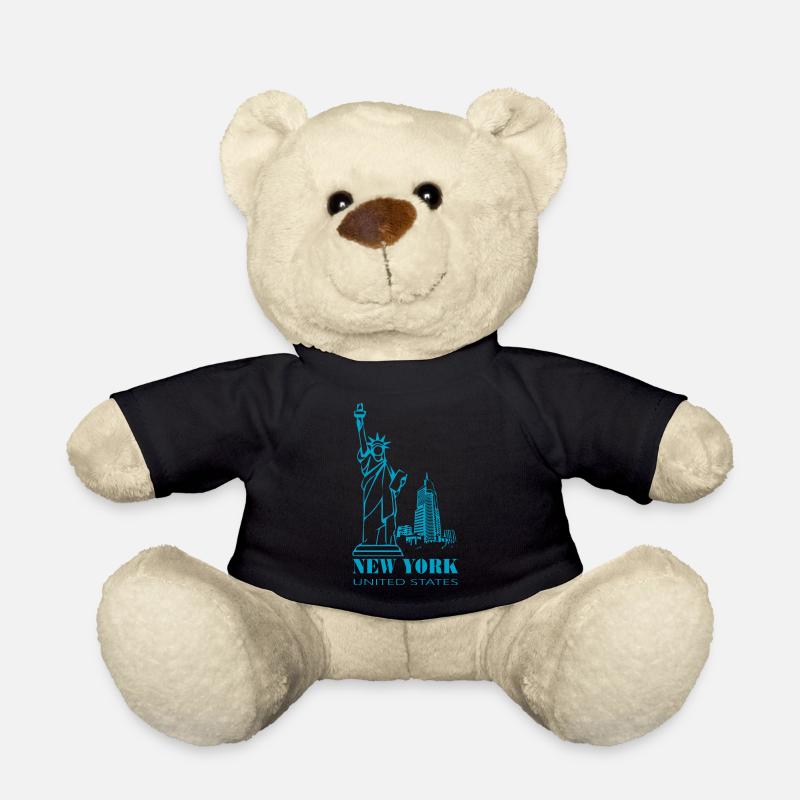 New York - Nounours - noir