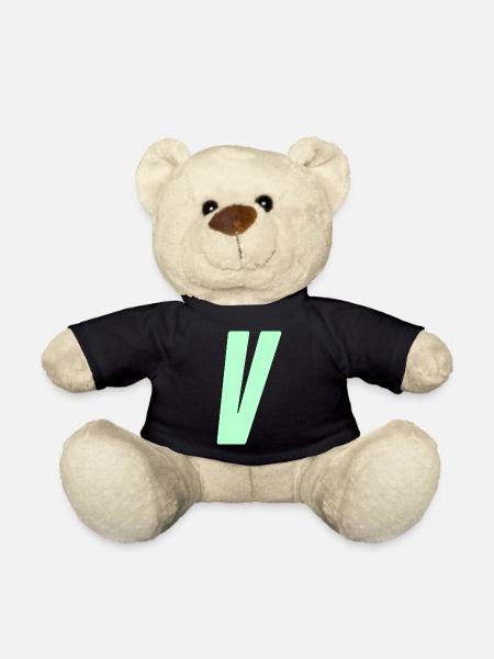 V - Teddy Bear - black