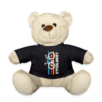 Cycologist - Teddy Bear - black - Front