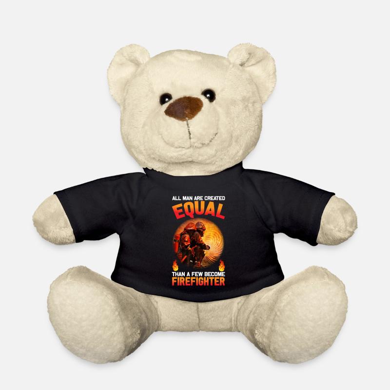Fire Fighter I Pompier - Nounours - noir