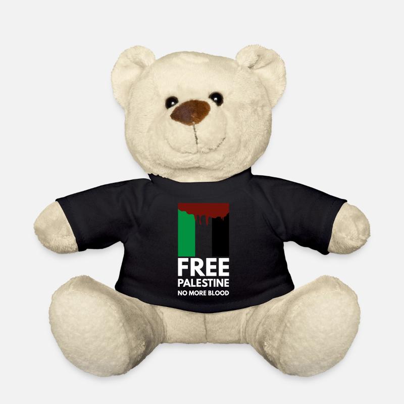 Palestine libre - Nounours - noir