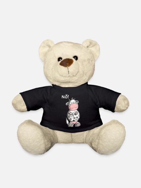 Nö Kuh I Statement Einfach Nö Design I Nein - Teddy - Schwarz
