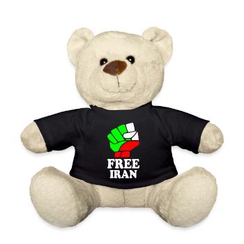Free iran - Nounours - noir - Devant
