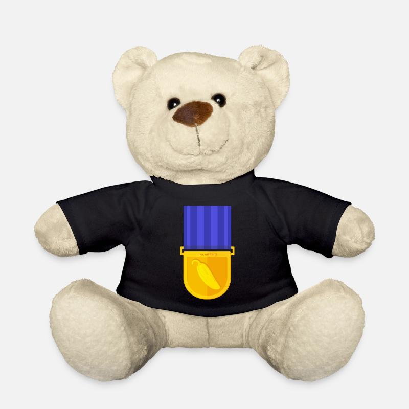 Jalapeno Medaille - Teddy - Schwarz